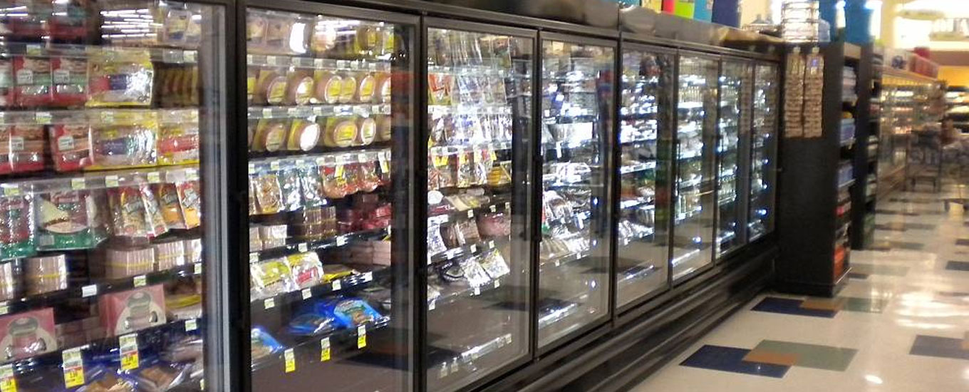 SUPERVALU Albertson's Door Retrofit Source Refrigeration